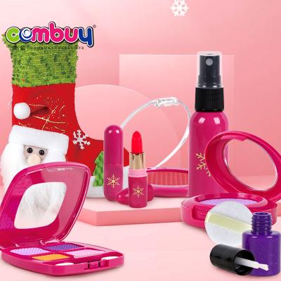 China Christmas Theme Cosmetic Girls Pretend Play Beauty Set Toy Makeup Christmas Theme Simulated Cosmetic Girls Pretend Play Beauty Set Toy Makeup for sale