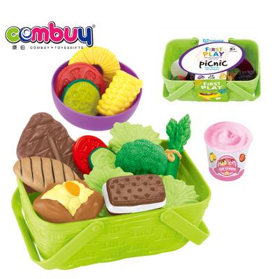 China Play Kitchen Set Pretend Play Fruit Set Plastic Vegetable Toy for sale