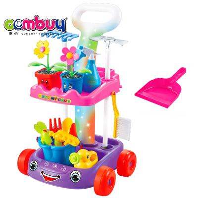 China MODEL TOY Pretend Play Trolley Cart Play Toys Funny Kindergarten Tool Kit for sale