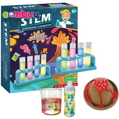 China Educational Experiment 14 in 1 Toys Reaction Science Chemistry Kit Educational Experiment 14 in 1 Toys Reaction Science Chemistry Kit for sale