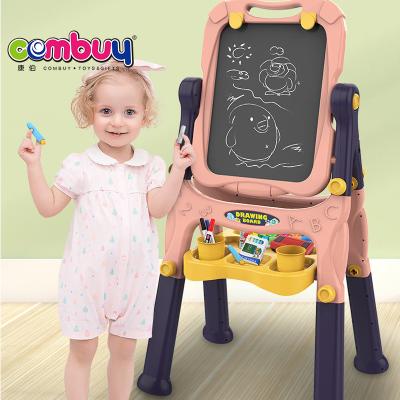 China Writing Stand Magnetic Double Sided Easel Doodle Drawing Board Table Writing Stand Up & Down Magnetic Double Sided Toys Easel Doodle Drawing Board Table for sale