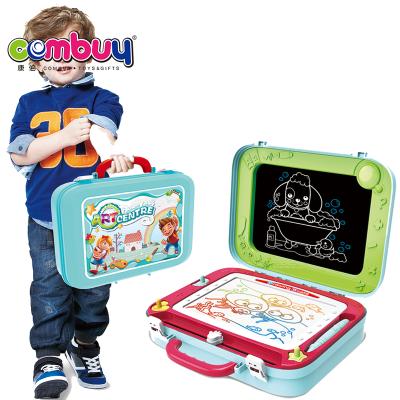 China Double sided suitcase art toys drawing inscription boards for kids Double sided suitcase art toys drawing inscription boards for children for sale