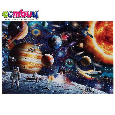 China Cartoon Toy Educational Colorful 3d Diy Paper Toys Jigsaw Puzzles 1000 Pieces for sale