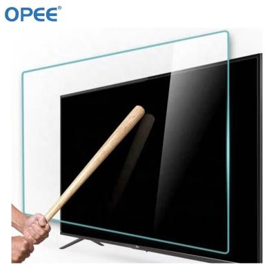 China Mianhong TV global explosion-proof factory 32 40 43 55 65 75 86 inch android television tempered tv glass smart double ledtv for sale