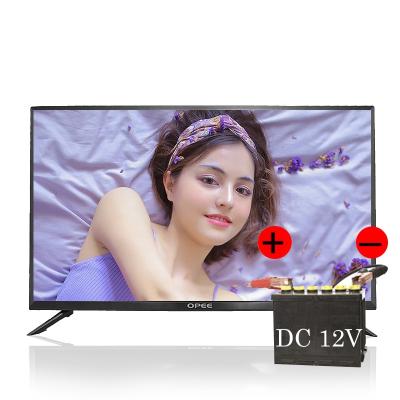 China Hotel/Kitchen/Living Room/Bedroom/Bathroom/Classroom/Outdoor Solar Smart DC/Portablre TV 12v Led TV DC 12v 17 19 24 32 40 43 inch televison for sale