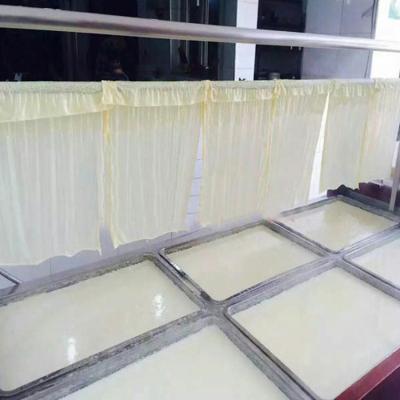 China new product high quality semi automatic thin tofu skin making machine/ tofu sheet maker machine for sale