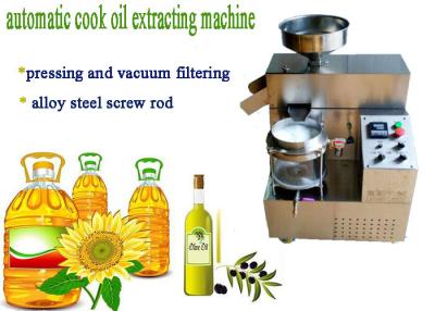 China industrial automatic rapeseed/sesame oil extracting machine with filtering function for sale