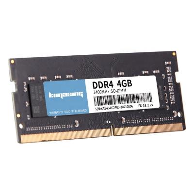 China KIMASING LAPTOP RAM MEMORY LAPTOP SODIMM BLACK GOOD QUALITY BLACK BOARD 1.2V DDR4 4G 2400 for sale