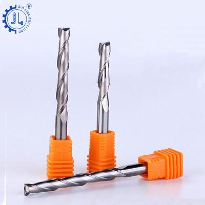 China CNC Router Bits For Acrylic 2 Flutes Spirals Milling Cutter Carbide Endmill Cutter Two Flute Spiral Bits CNC Router Bits For Acrylic for sale