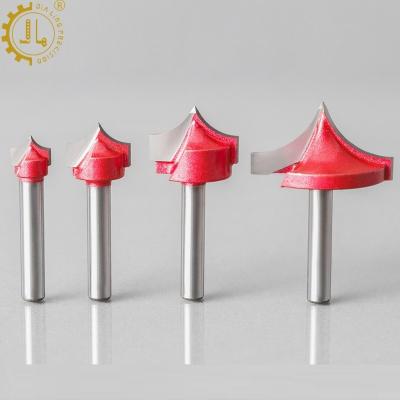 China Carbide Engraving Needle Nose Router Bit Carbide Engraving Needle Nose Router Bit Acrylic Cutting Bit Plexiglass Led Point Roundover Cutting Bit for sale