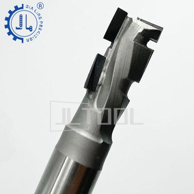 China D12.7*25.4*12.7 Z=1+1 PCD Diamond Milling Spiral Thru Router Bit Maker 1/2 12mm Shank Diameter for sale