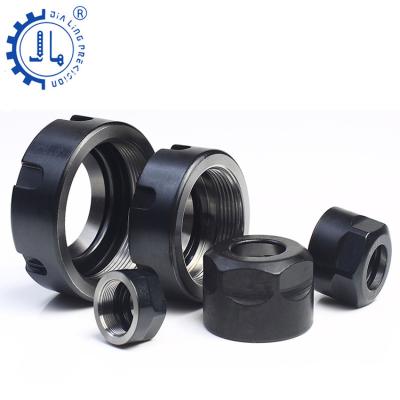 China CNC Milling Machine Tool Holder ER Bushing Nut Mounting Shaft Accessories Engraving Machine Accessories ER11 16 20 25 32 for sale