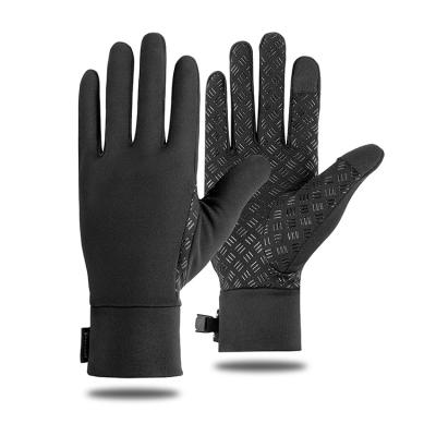 China Gym Protection Winter Running Cycling And Hiking Touch Screen Anti Slip Silicone And Heat Insulation Manufacturer Customized Gloves for sale