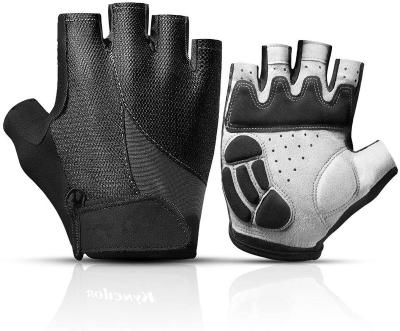 China 2022Custom Logo Breathable Breathable Half Finger Cycling Gloves Non-slip Bike Mens for sale