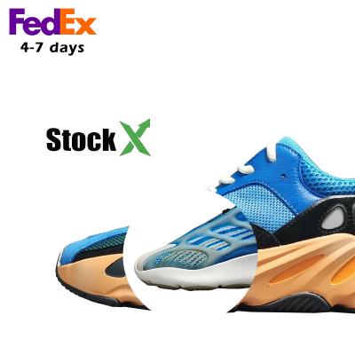 China Fashion OG Trend Yeezy High Quality 700 V1 V2 V3 Black Purple Inertia Sneakers Putian High Quality Running Sports Shoes Best for sale