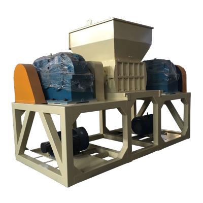 China Shredder Recycling Machinery Factory Price Small Widely Used Mini Plastic Double Shaft Scrap Crusher Used Metal Shredder For Sale for sale