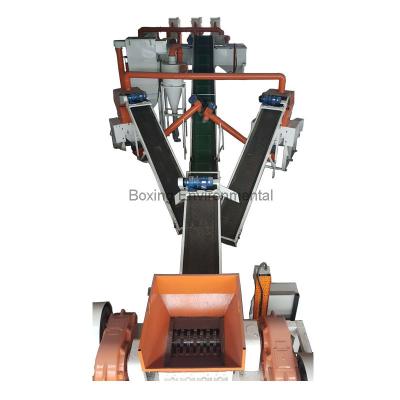 China Various Dry Automatic Copper Cable Granulator Copper Wire Crushing Copper Cable Granulator Processing Equipment Recycling Machine for sale