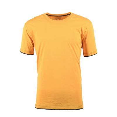 China Anti-wrinkle round neck t-shirt in plain running men's blank white t-shirt in wholesale for sale