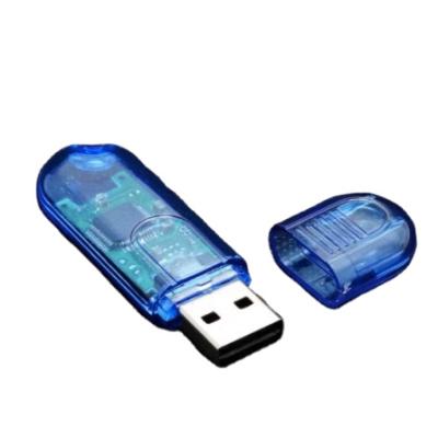 China Multifunction Promotional Giveaway Gift Transparent Blue Colorful Usb Flash Drive 2.0 With Logo for sale