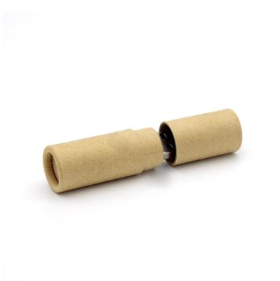 China USB flash drive pendrive 16GB Wooden cylindrical brown wrapping paper usb madera usb promotion\business\school\office fiber tube environment friendly recyclable paper for sale