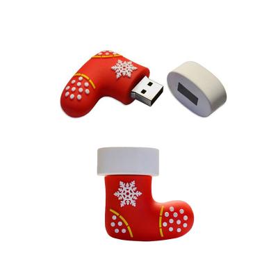 China Promotion\Business\Santa Claus Design Pen Drive USB2.0 Promotional Usb Flash Memory Stick Creative Novelty Christmas Pendrive School\Office 2022 for sale