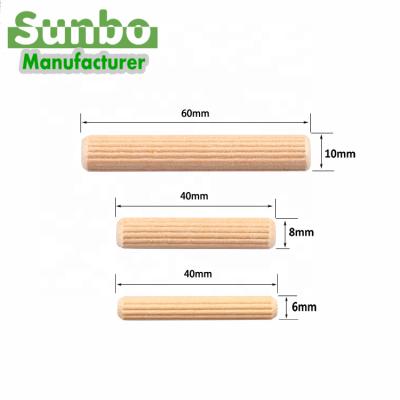 China High hardness solid wood wooden fingers 6mm 8mm for sale