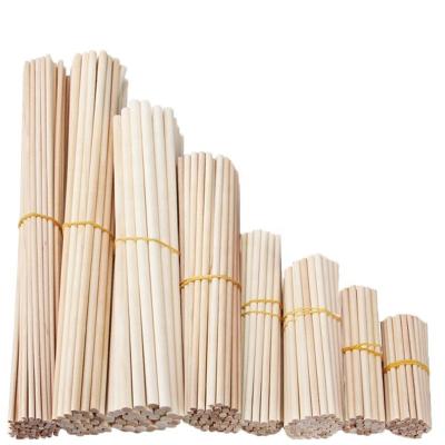 China China Hot Sell All Kind Of Size And Stick Wooden Finger Rods for sale