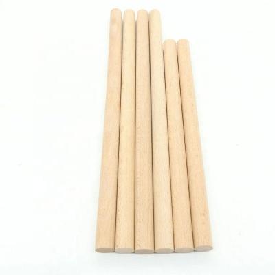 China China factory supply wooden finger round sticks use for flag pole or stand for sale