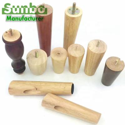 China Solid Wood Solid Wood Sofa Leg For Furniture Leg With Cheap Price for sale