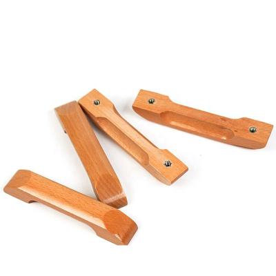 China Modern Beautiful Solid Wood Handle Use For Cabinet Or Furniture Drawer for sale