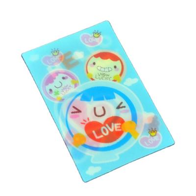 China Wholesale Customize PVC TPU Soft 3D Lenticular Flip Effect Garment Patch for sale