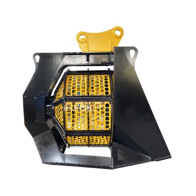 China energy & HOMIE Mining Rotary Screen Bucket Excavator Screening Bucket for sale