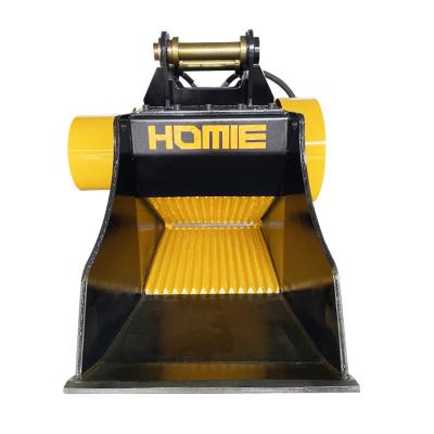 China energy & HOMIE Concrete Crusher Bucket Excavator Mining Stone Crusher for sale