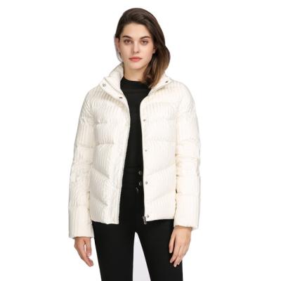 China Customized Anti-Shrink Warm Down Ladies Plus Size Women Winter Jacket Bubble Coat for sale