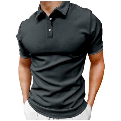 China Custom wholesale fashion men and women 3D polo shirts factory pattern digital printing short sleeve casual formal solid color Anti-wrinkle for sale