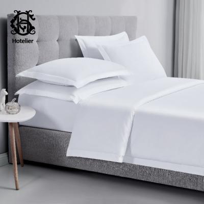 China 2020 Anti-Static King Size 100% Combed Cotton Quilt Cover Anti-Static Hot Selling Single Twin Bed Sheet Pillow Case Sets For Hotel for sale