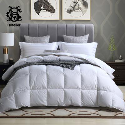 China Comfortable Classic Hotel Goose Duck Feather Down Filling Good Gsm 5 Star Sleep Customized Comforter Insert Comforter Insert for sale