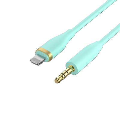 China Car Factory Model 8 Private Pin to 3.5mm Car Audio Cable Adapter for AUX Converter. lightning apple audio earphone for sale