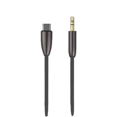 China Factory Free Sample Car Charging Audio Auxiliary Cable Type C Earphone Jack Adapter Converter for sale