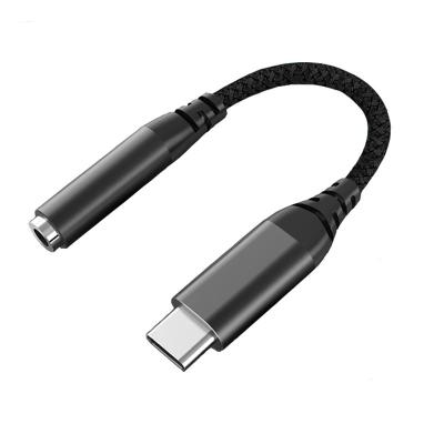 China For Headphones.mobile phone 3.5mm to type c headphones jack adapter for Samsung OnePlus phone commonly used accessories and parts for sale