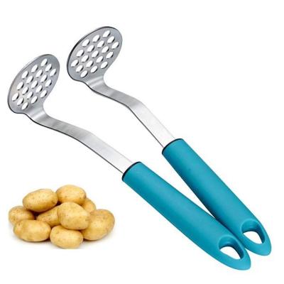 China Viable Food Grade Kitchen Stainless Steel Potato Crusher Potato Mashers for sale