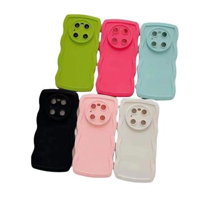 China Shockproof TPU corrugated silicone phone case Liquid TPU phone back cover Drop proof shock proof case for all kinds of mobile phones for sale