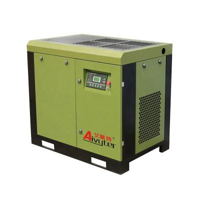 China 40hp 30kw lubricated direct drive rotary screw air compressor for pneumatic tools for sale