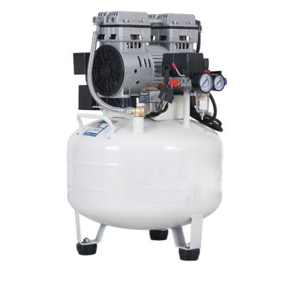 China 7Bar 30L Oil Free Ultra Quiet Oil Free Medical Air Compressor For Dental Young Man for sale