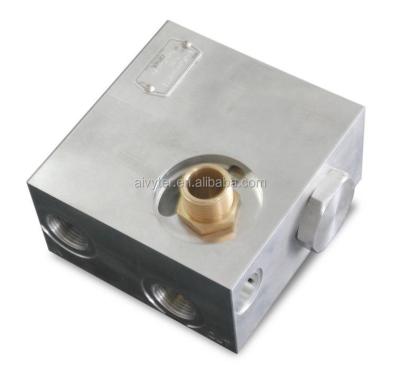 China Small Screw Air Compressor Thermostat Valve / Solenoid Valve for sale