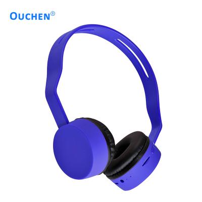 China Cheap Price Headband BT 5.0 Wireless Earphone With Microphone TF Card Support Bass Colorful Design For Kids Earphone for sale