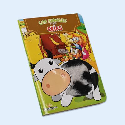 China For reading/learning cardboard book imprenta kids story book and school supplies for sale