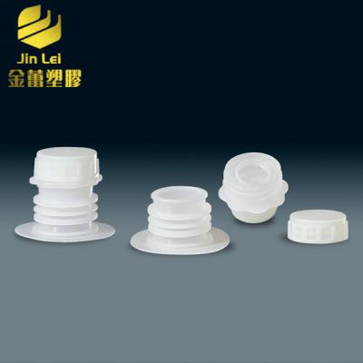 China Non Spill Juice Milk Carton Bag In Plastic Box Valve Lid Plastic BIB Spout Caps for sale