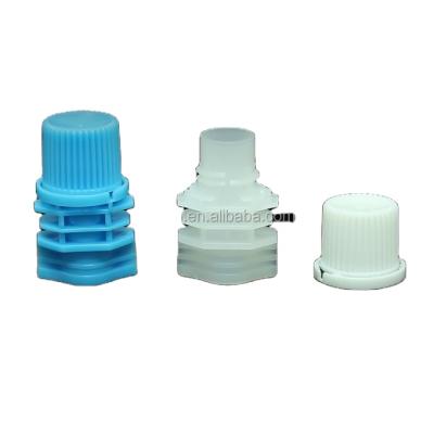 China Non Spill Custom Plant Bottle Flexible Plastic Drink Spout Cap With Spout for sale