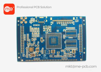 China Blue Soldermask ENIG Mehrschicht-PCB-Board FR4 starre Mehrschicht-PCB zu verkaufen